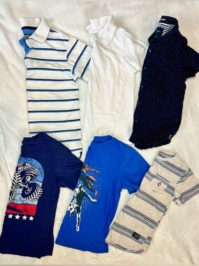 Boys Size 7/8 Short Sleeve Shirts